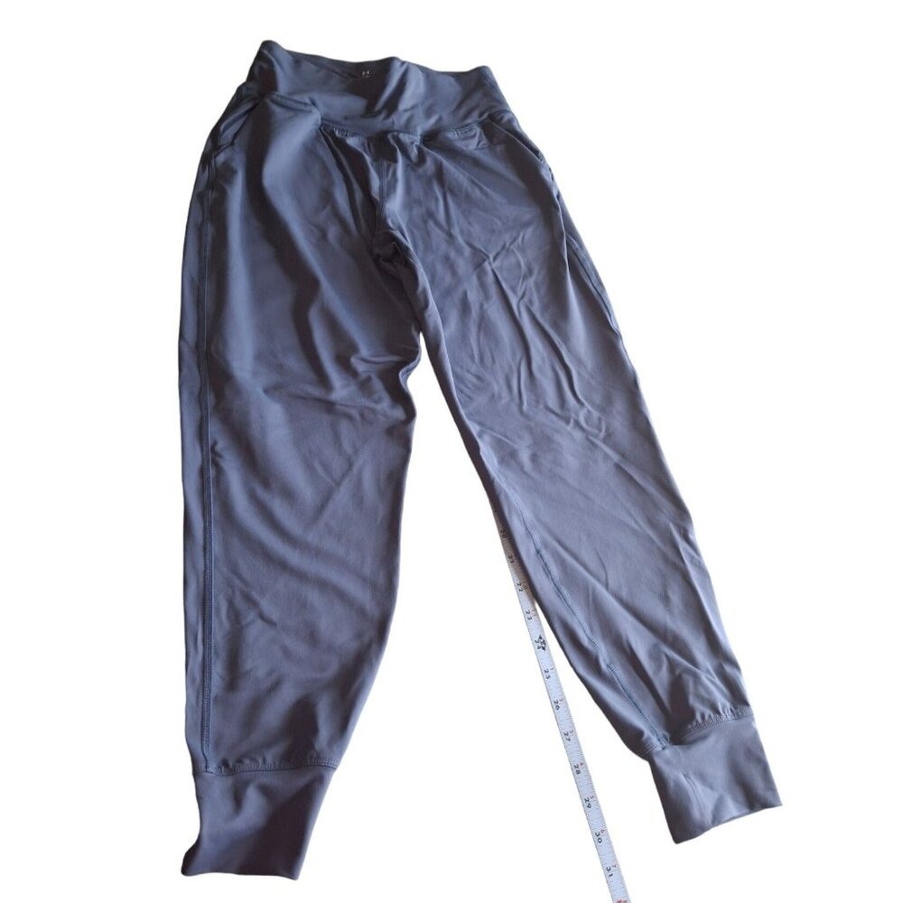 Under Armour Womens Streach Yoga Pants S Blue Jogger Athletisure
